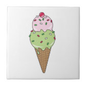 Carreau Cone de glace (Devant)