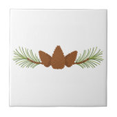 Carreau Cônes de pin (Devant)