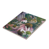 Carreau Conférenciers à papillons peints Art d'aquarelle (Côté)