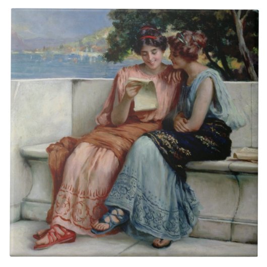 Carreau Confiances (huile sur la toile) (Devant)