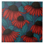 Carreau Confleurs rouges (Devant)