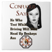 Carreau Confucius Dit (Devant)