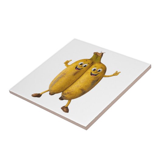 Carreau Conjoined Bananas Comedy Duo (Côté)