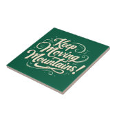 Carreau Conserver le déplacement des montagnes Conception  (Côté)