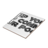 Carreau Conserver vos commentaires stupides (Côté)