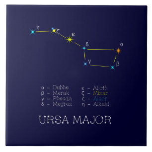 Carreau Constellation Ursa major