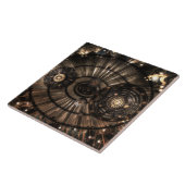 Carreau Constellations Zodiac mécanique Steampunk (Côté)