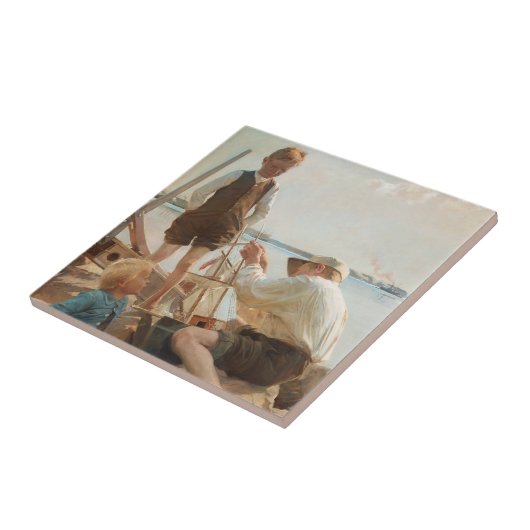 Carreau Constructeurs navals (par Albert Edelfeel) (Côté)