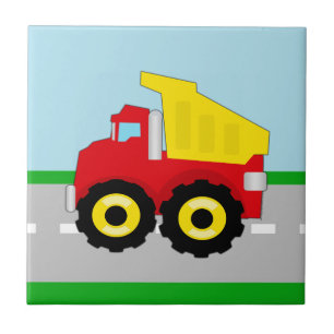 Carreau Construction Dumptruck d'enfants