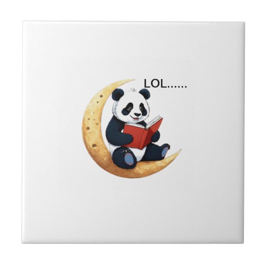 Carreau Contes sur la Lune avec Panda (Devant)