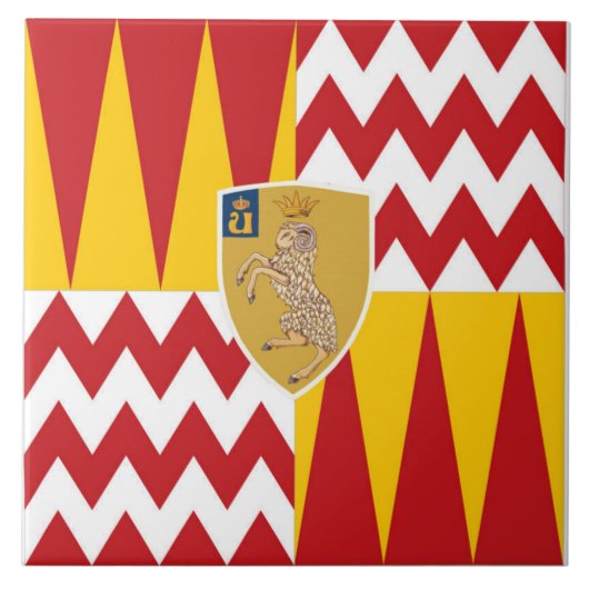 Carreau Contrada di Valdimontone (Vallée du bélier) (Devant)