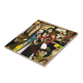 Carreau Conversaire - Au mur des lamentations à Jérusalem (Côté)