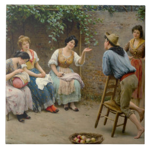 Carreau Conversation convivial