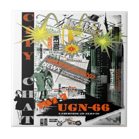 Carreau Conversation de la ville (Devant)