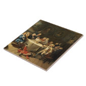 Carreau Conversation de minuit moderne (Côté)