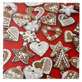 Carreau Cookies de Noël au gingembre (Devant)