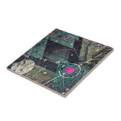 Carreau Cool Abstract Digital Graffiti Art Geometic (Côté)