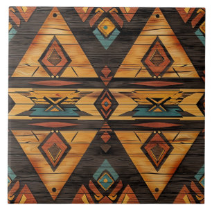 Carreau Cool Aztec faux bois
