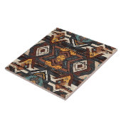Carreau Cool Aztec faux bois (Côté)