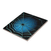 Carreau Cool Blue Spider Web (Côté)