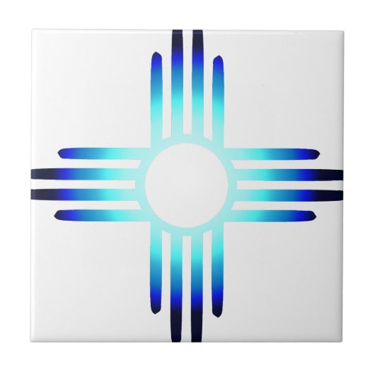 Carreau Cool Blue Zia (Devant)