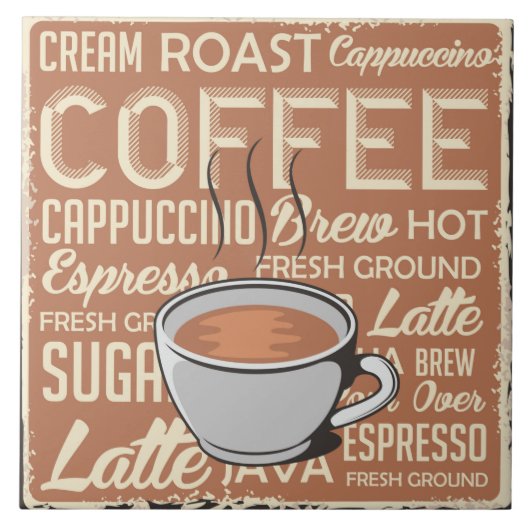 Carreau Cool rétro bar vintage à domicile (Devant)