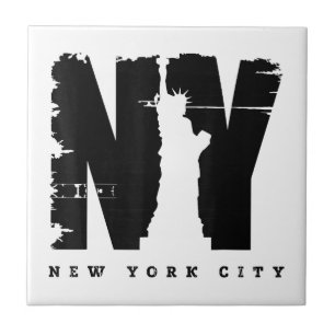 Carreau Cool Vintage New York Style Tee - shirts, New Y