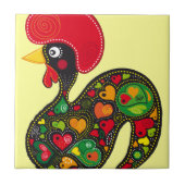 Carreau Coq de Barcelos nr02 - Galo de Barcelos (Devant)