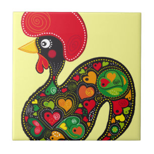 Carreau Coq de Barcelos nr02 - Galo de Barcelos