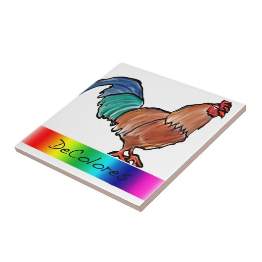 Carreau Coq de DeColores (Côté)