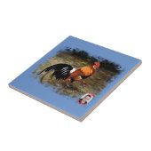 Carreau Coq/Gaulois/Rooster (Côté)