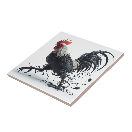 Carreau Coq venomisé (Côté)