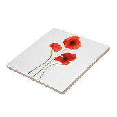 Carreau coquelicot -poppy (Côté)