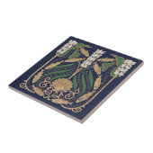 Carreau Coquillages Art Nouveau Nautique (Côté)