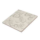 Carreau Coquillages d'ivoire (Côté)