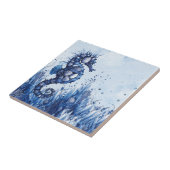 Carreau Coquillages Hippocampe (Côté)