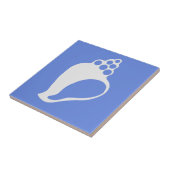 Carreau Coquille bleue (Côté)