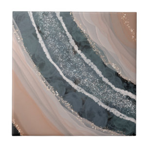 Carreau Corail et pierre bleue