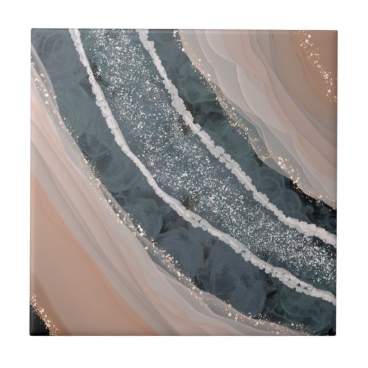 Carreau Corail et pierre bleue (Devant)