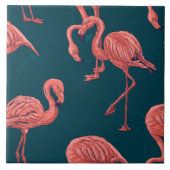 Carreau Corail vivant modèle flamingo (Devant)