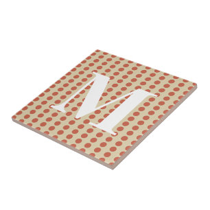 Carreau Coral Spice Moods Doses avec monogramme
