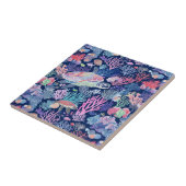 Carreau Coraux de tortue chic (Côté)