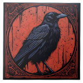 Carreau Corbeau gothique (Devant)