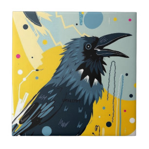 Carreau Corbeau (miroir A)
