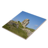 Carreau Corfe Castle, Corfe, Dorset, Angleterre (Côté)