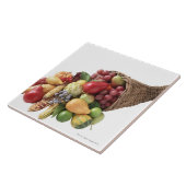 Carreau Corne d'abondance des fruits et des légumes (Côté)