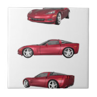 Corvette : Finition de la pomme de bonbons