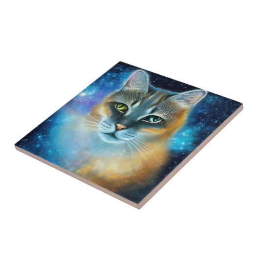 Carreau Cosmic Kitty (Côté)