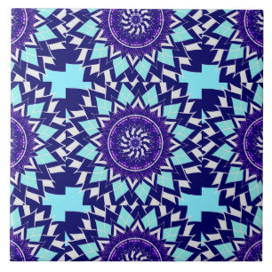 Carreau cosmos noir&blanc