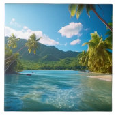 Carreau Costa Rica Island Paradise (Devant)